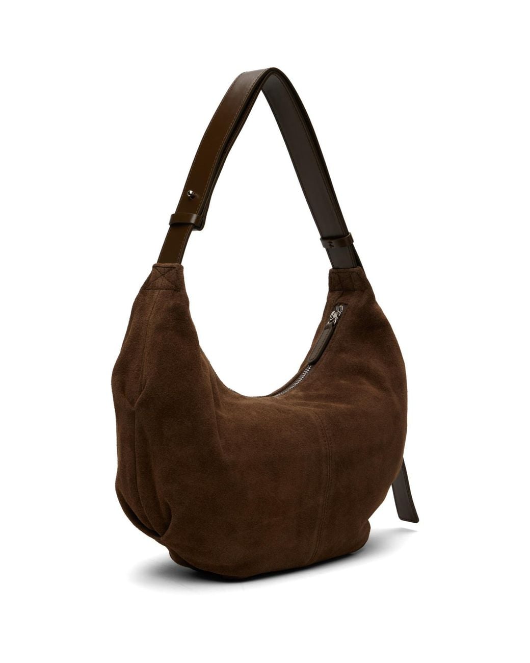 NOTHING WRITTEN Brown Ht Suede Shoulder Bag
