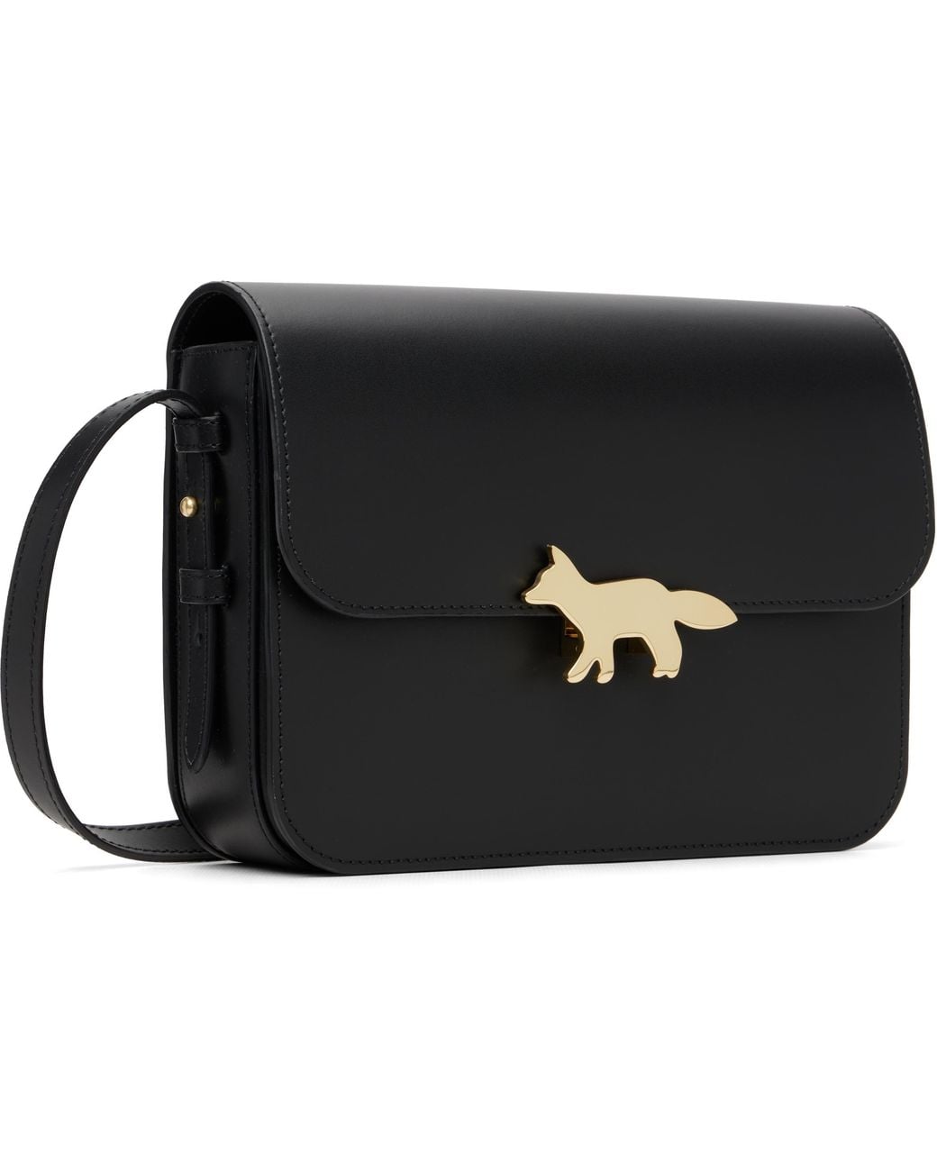 Maison Kitsuné Black Edie Bag