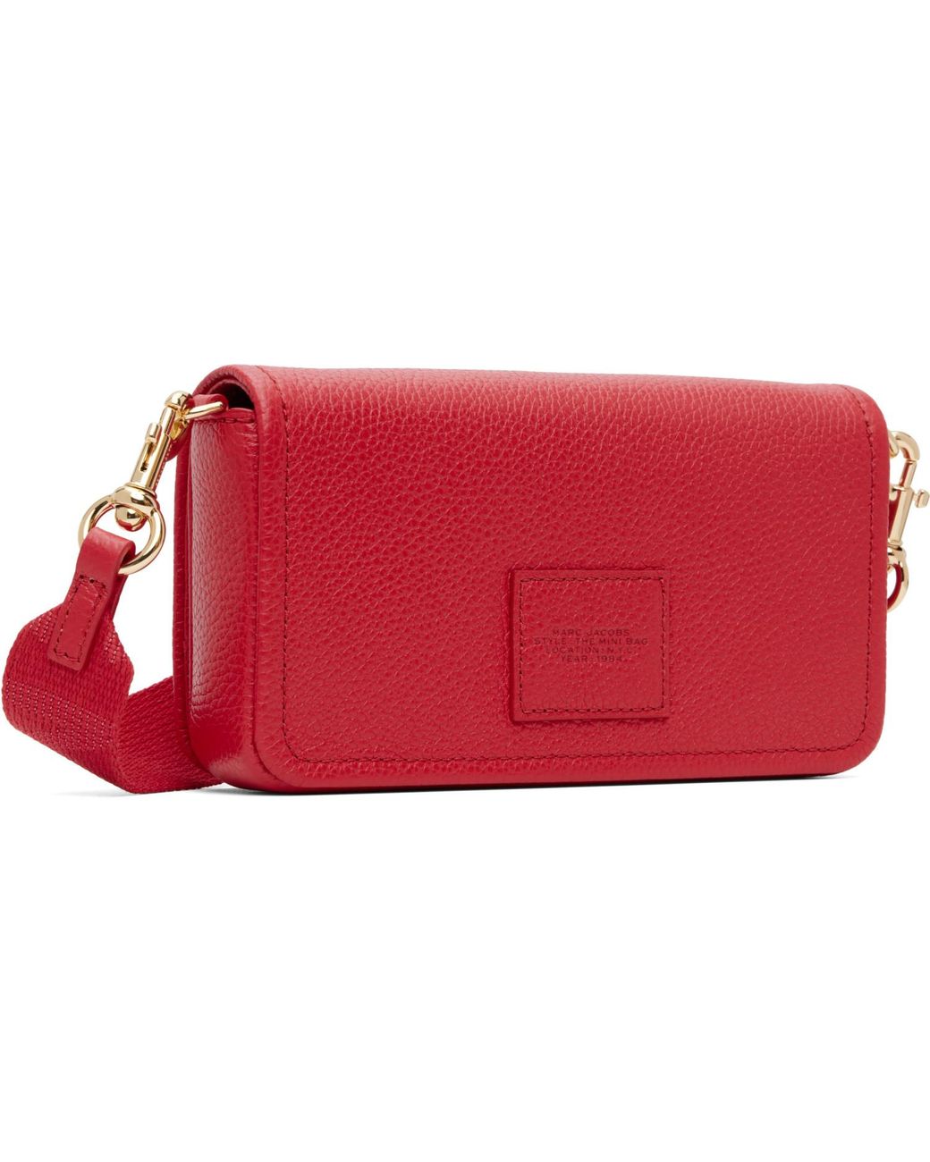 Marc Jacobs Red 'The Leather Mini' Bag