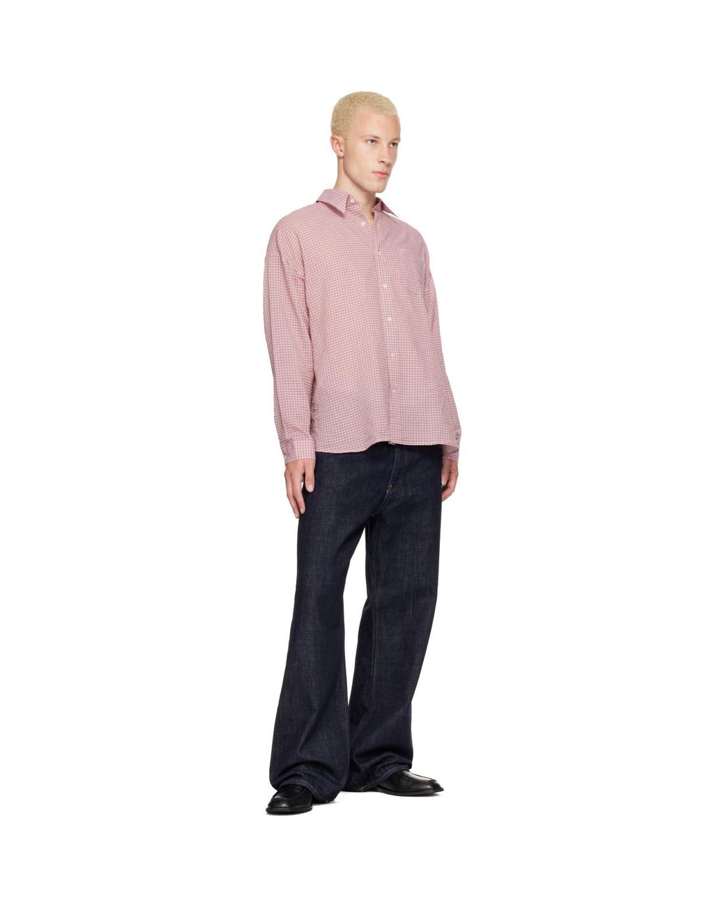 sunflower Blue Relaxed Boot Jeans for men