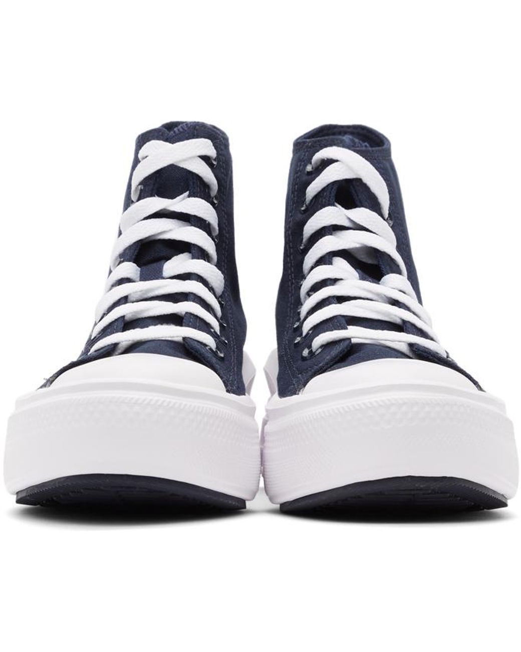 mens blue converse trainers