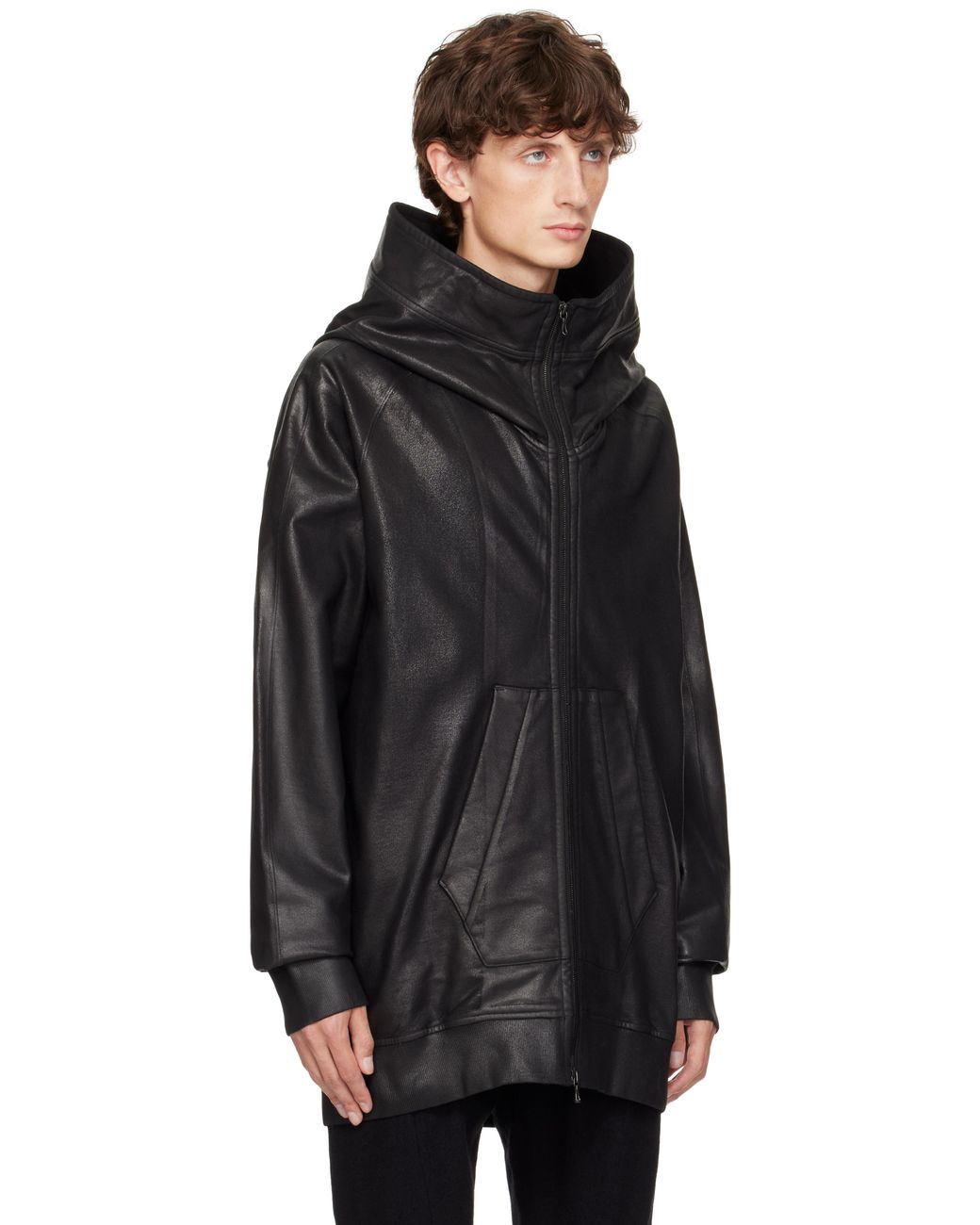 JULIUS COVERED NECK MA-1 Zip Up Jacket（Julius julius zip up