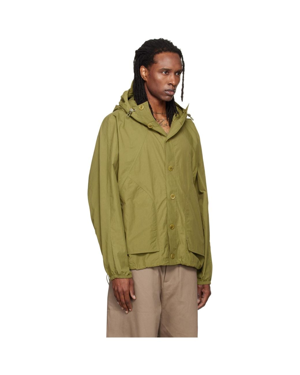 YMC Green Bonehead Jacket for men