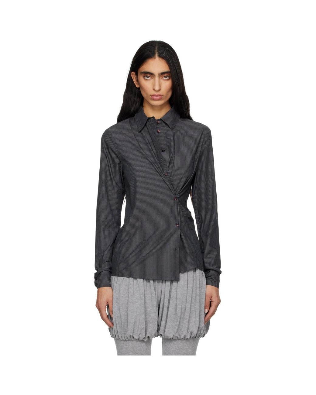 Paloma Wool Black Donald Shirt