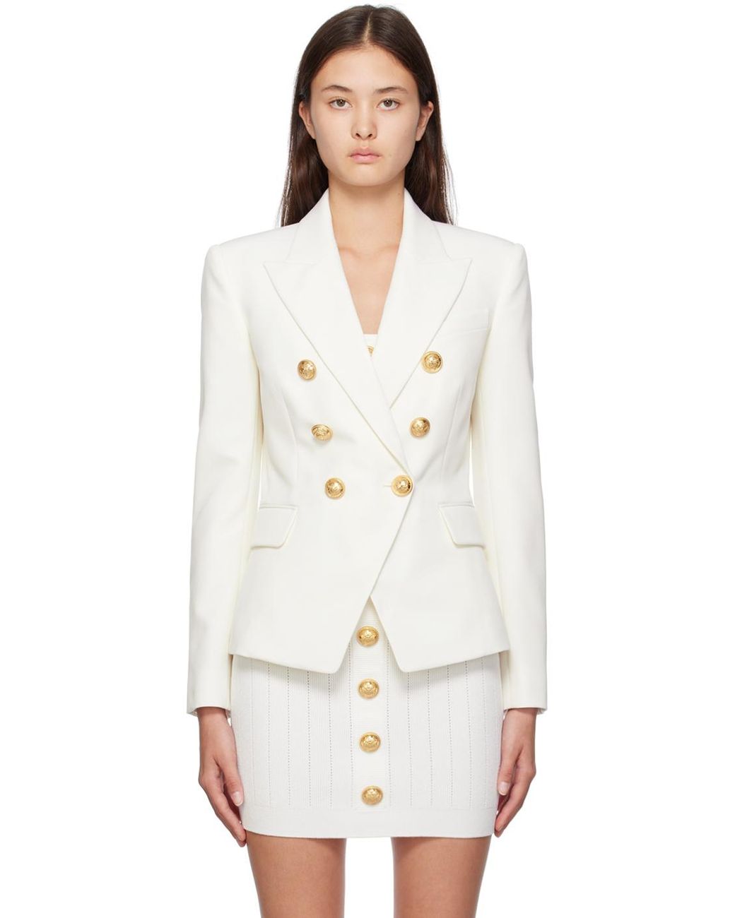 Balmain store long blazer
