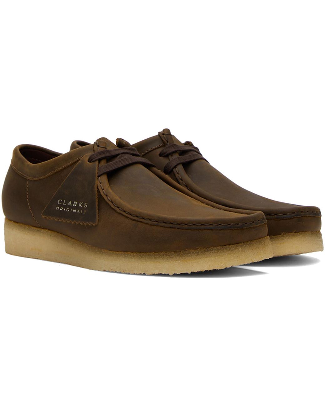 Clarks Black Brown Wallabee Derbys for men