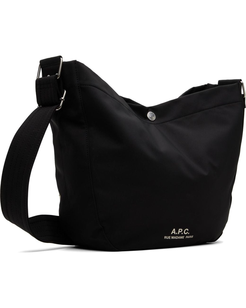 A.P.C. Black Journal Bag