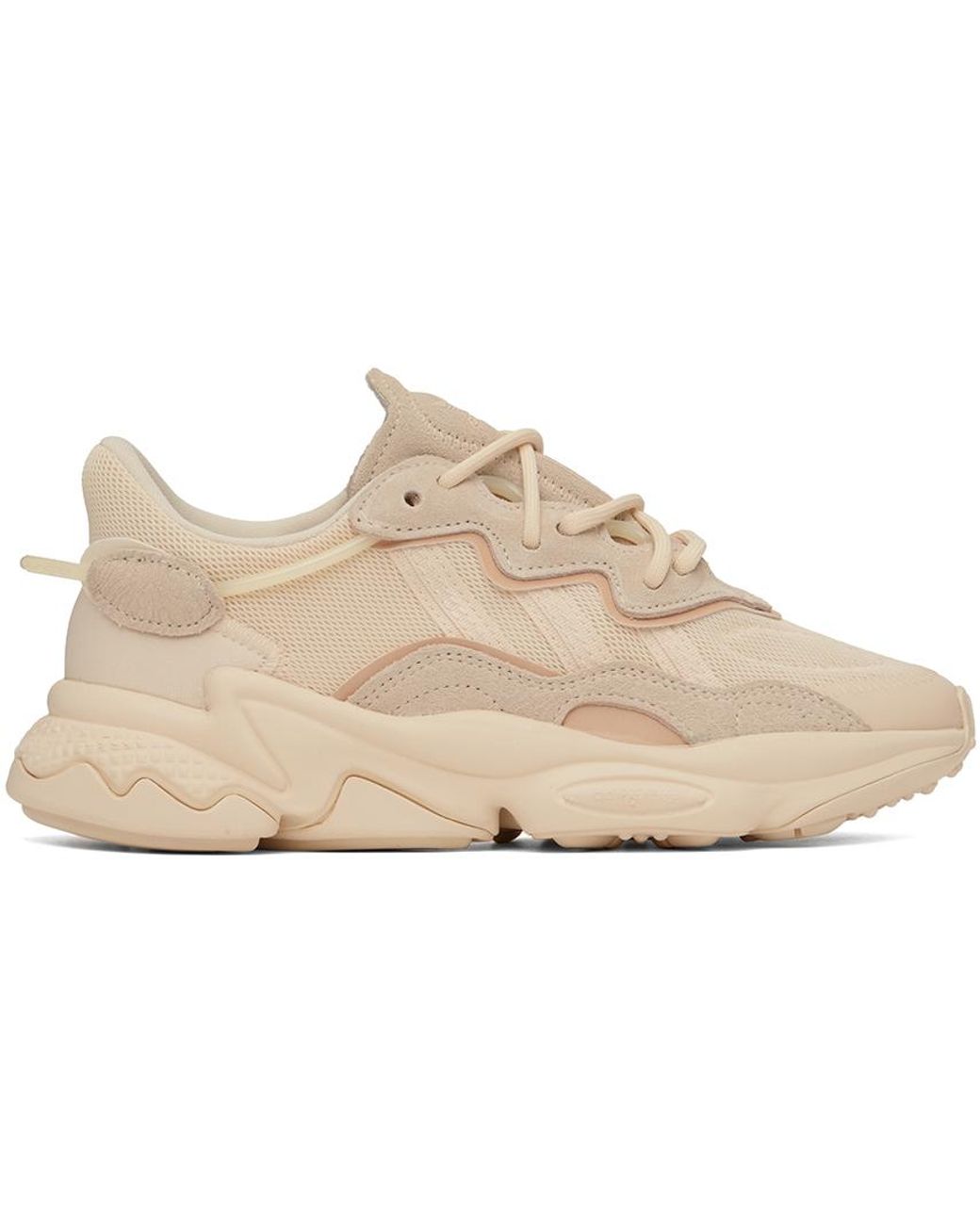 adidas Originals Beige Ozweego Sneakers in Black | Lyst UK