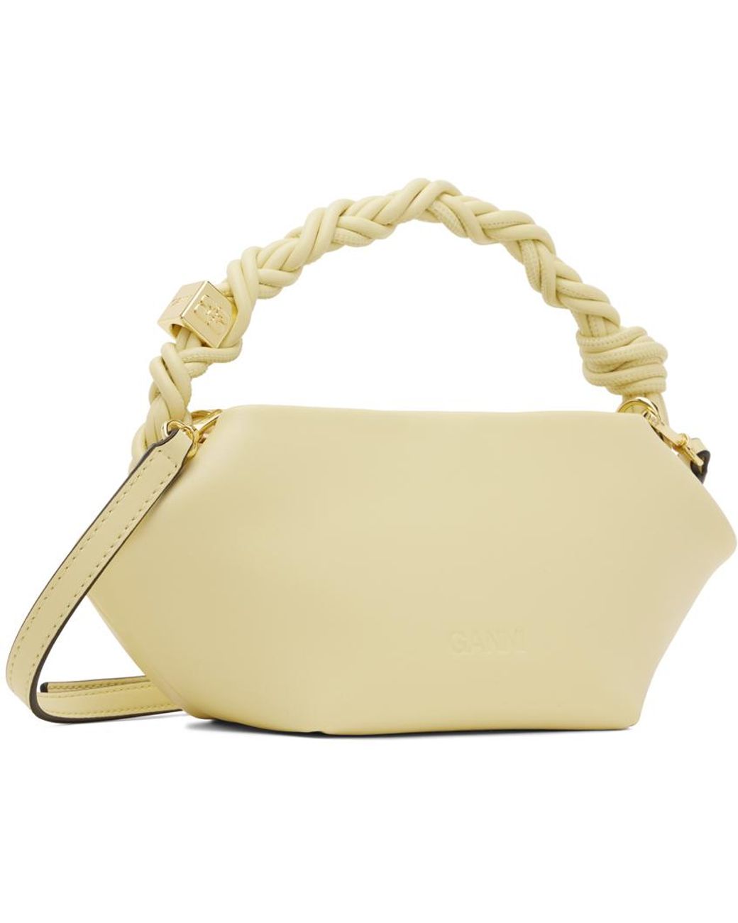 ganni-YellowCream-Mini-Bou-Bag