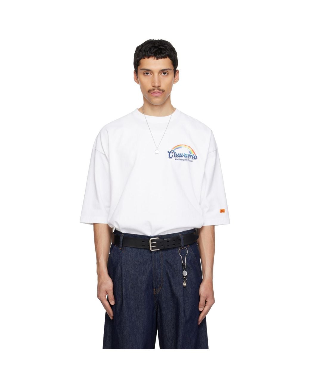 Willy Chavarria White Fabuloso Buffalo T-Shirt for men