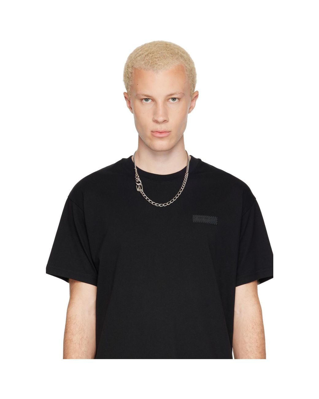 Givenchy Metallic G Line Necklace for men