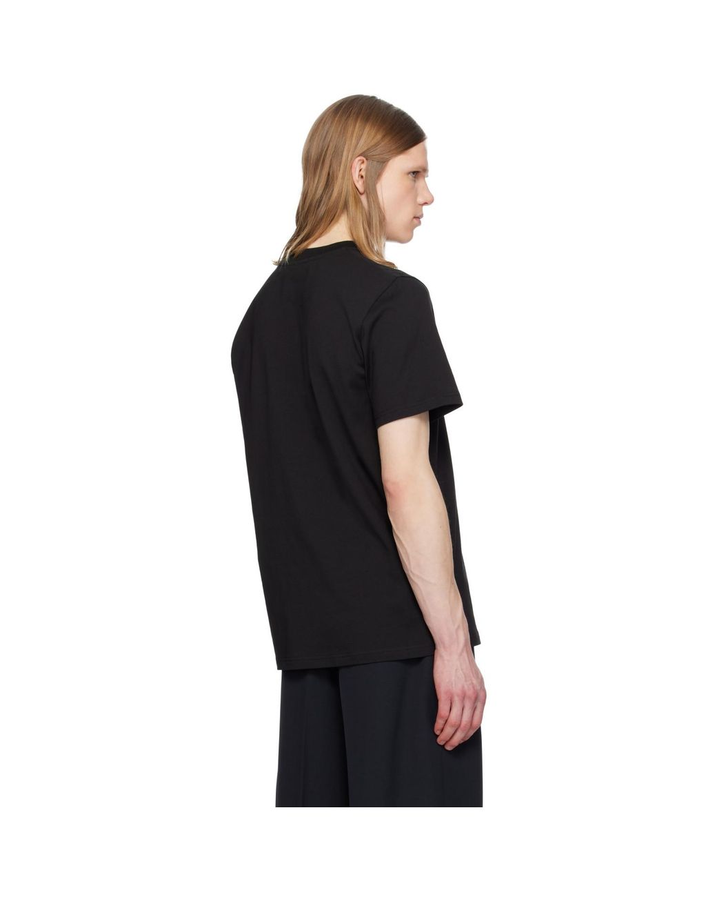Moncler Black Archivio Creativo T-Shirt for men
