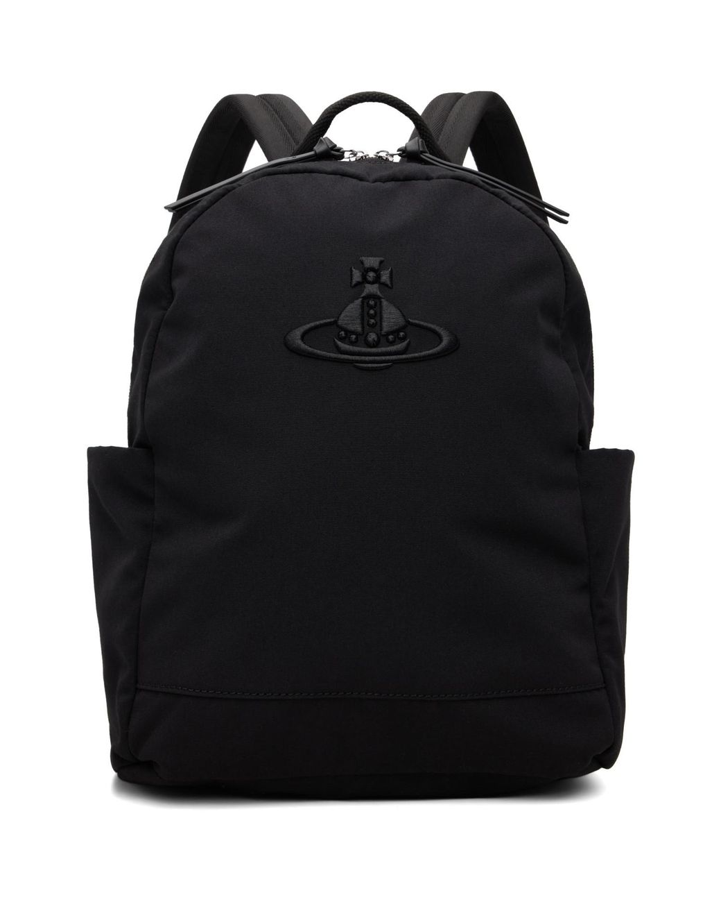 Vivienne Westwood Black George Medium Backpack