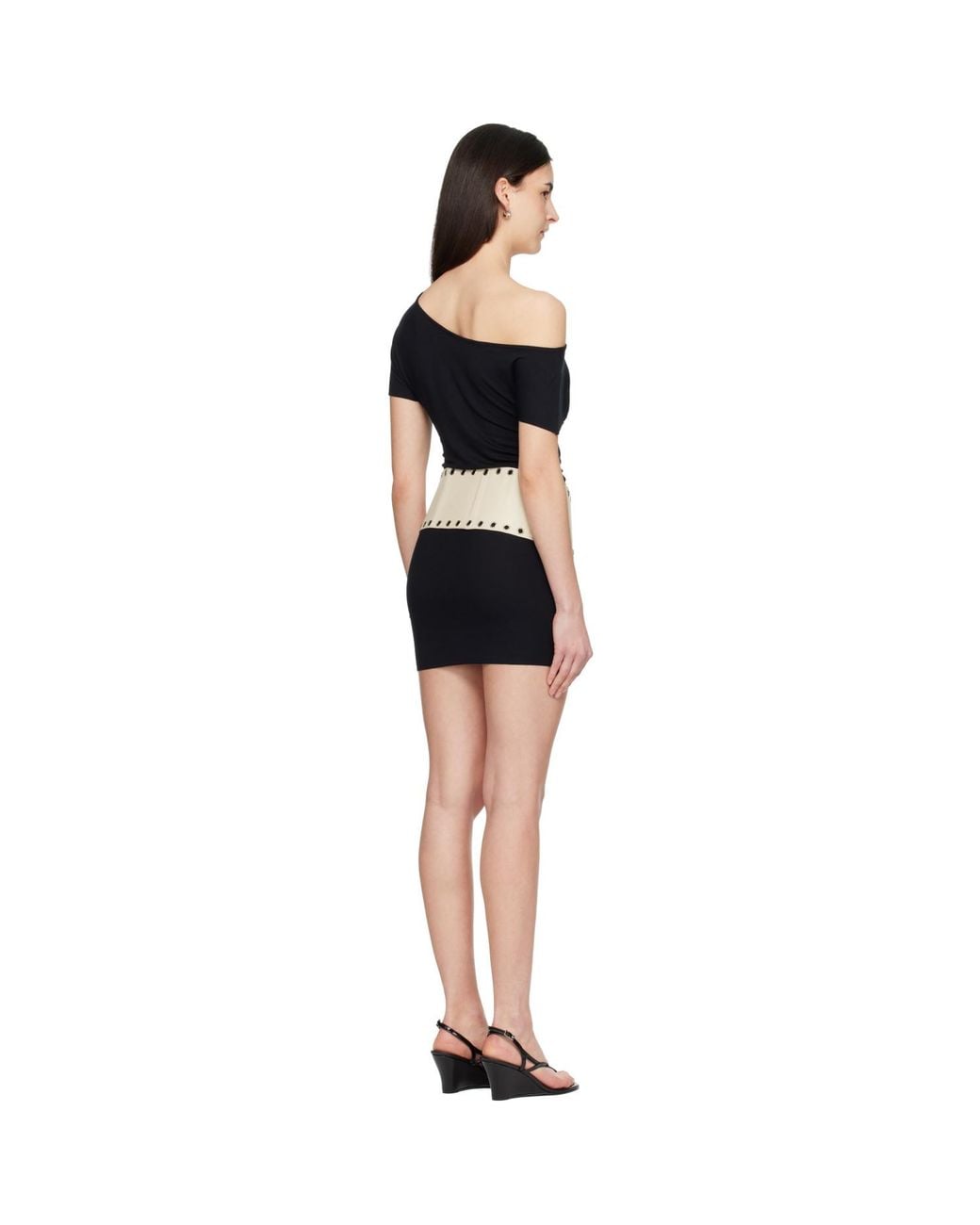 GIMAGUAS Black Daria Minidress