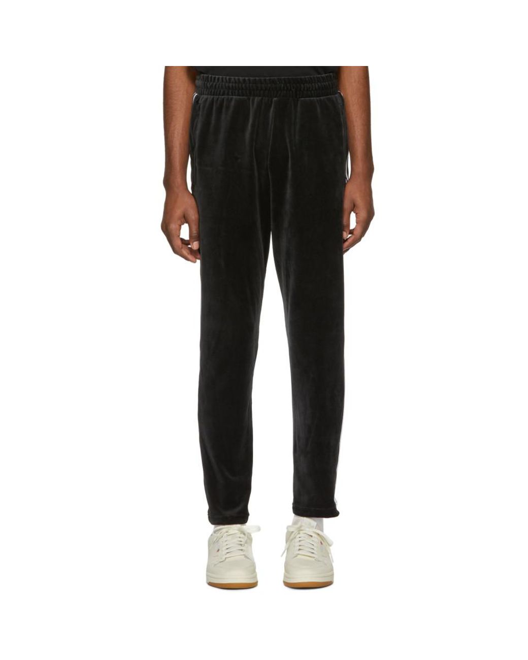 Pantalon de survetement en velours noir Cozy adidas Originals pour homme en  coloris Noir | Lyst