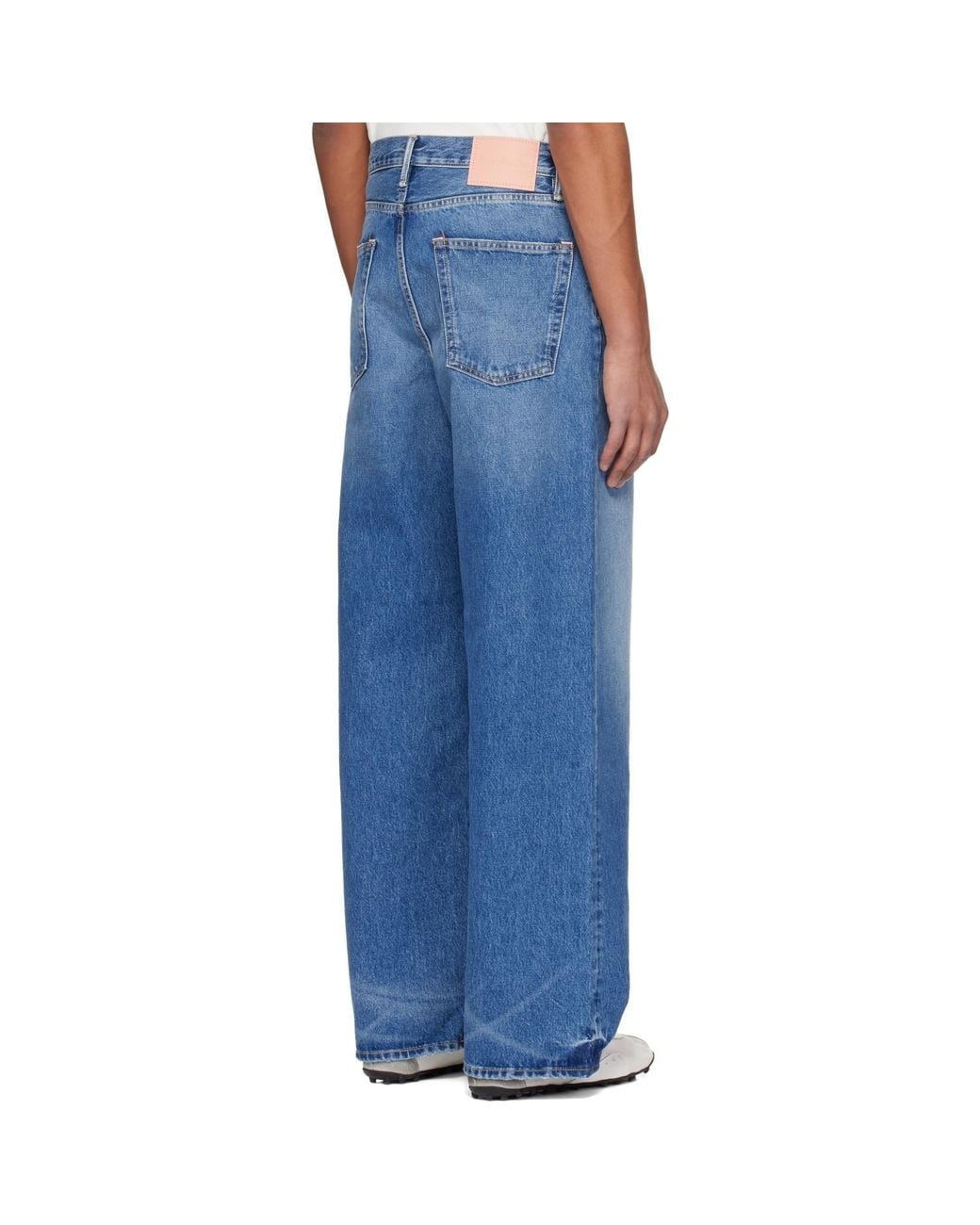 Acne Blue 1981 Loose Fit Jeans for men