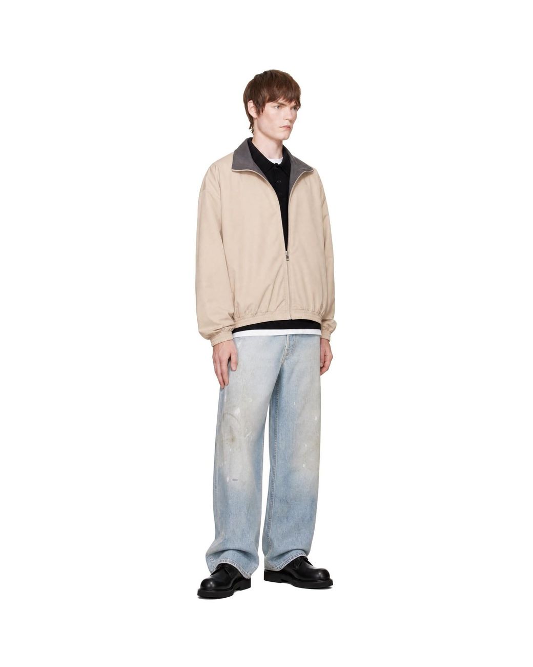 Acne Blue Loose Fit 2023 Jeans for men