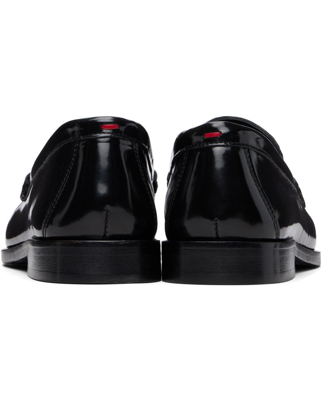 Aeyde Black Terry Polido Loafers