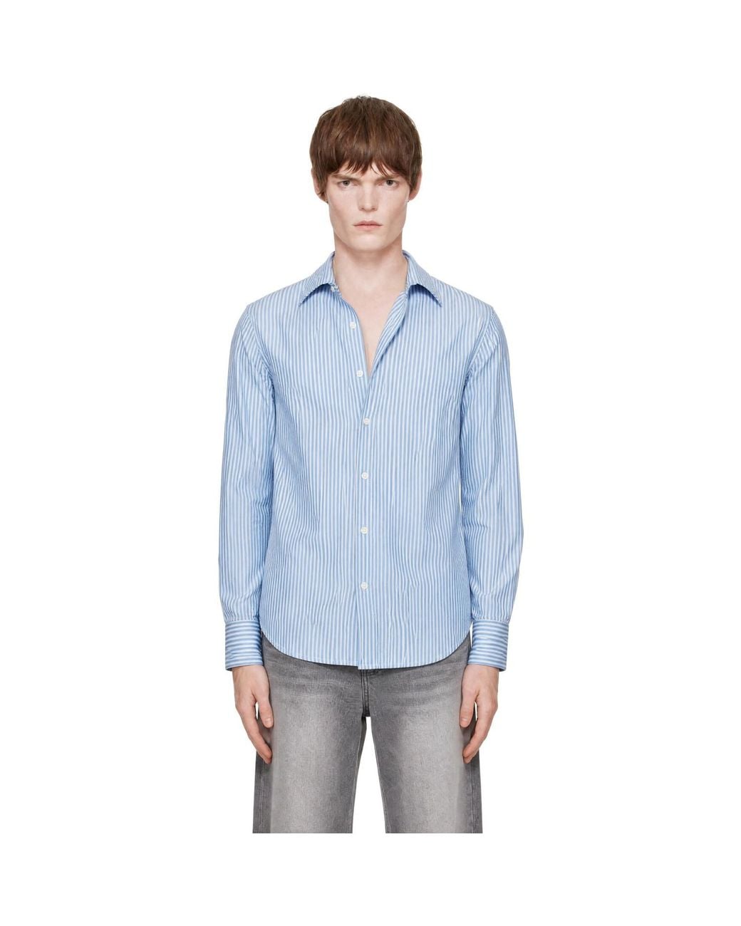 Carter Young Blue Business Shirt for men