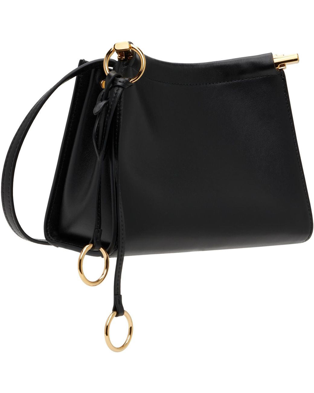 Alaïa Black 'Le Click' Small Square Bag