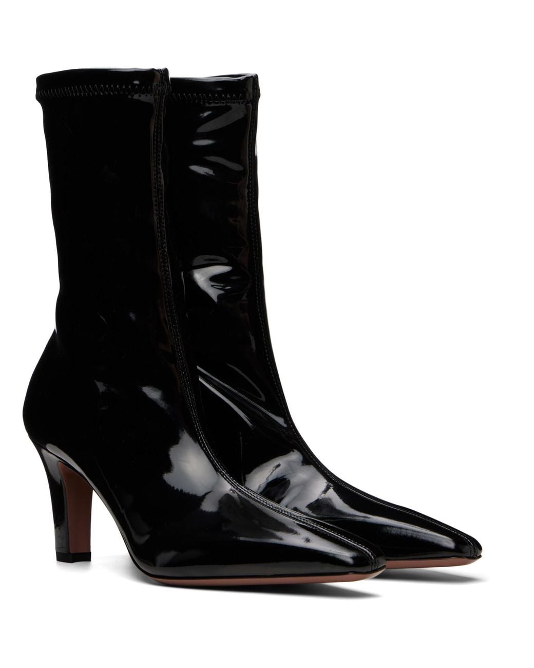 Paris Texas Black Belle 75Mm Ankle Boots