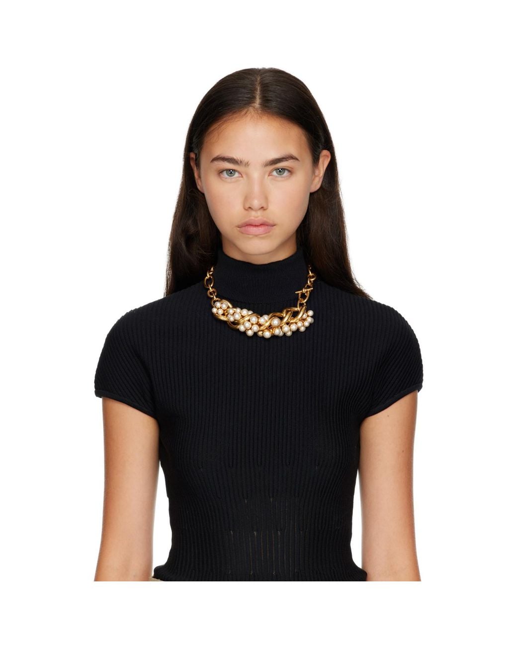 Balmain Metallic Sync Necklace