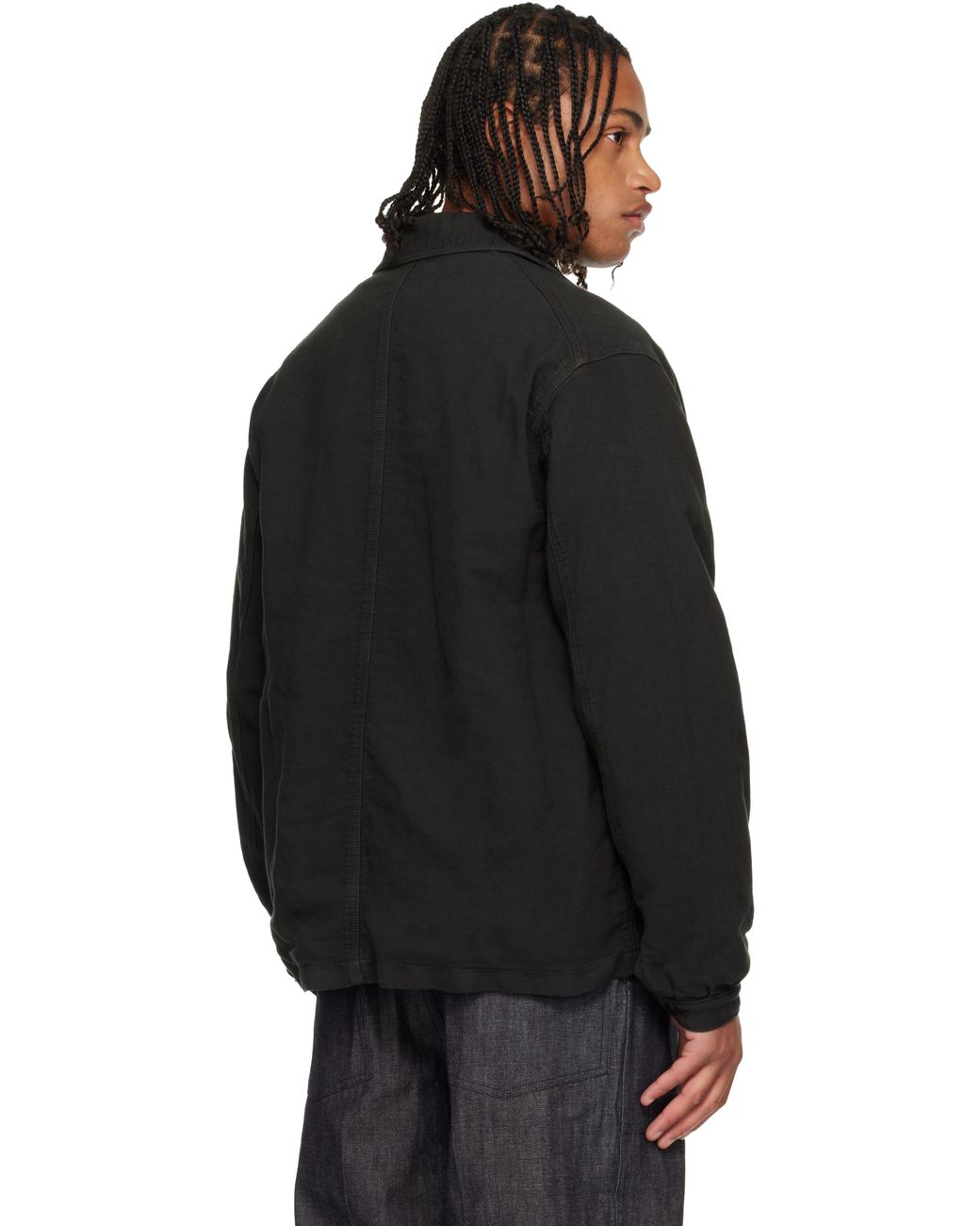 Visvim Travail Coverall Moleskin Dmgd Jacket in Black for Men | Lyst