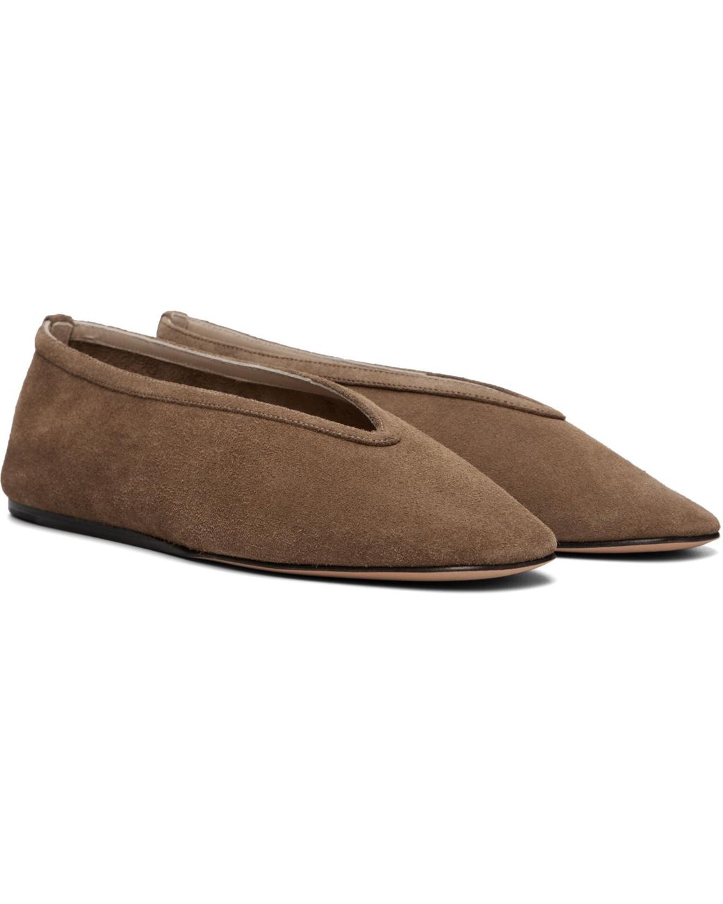 Le Monde Beryl Brown Luna Slipper Loafers