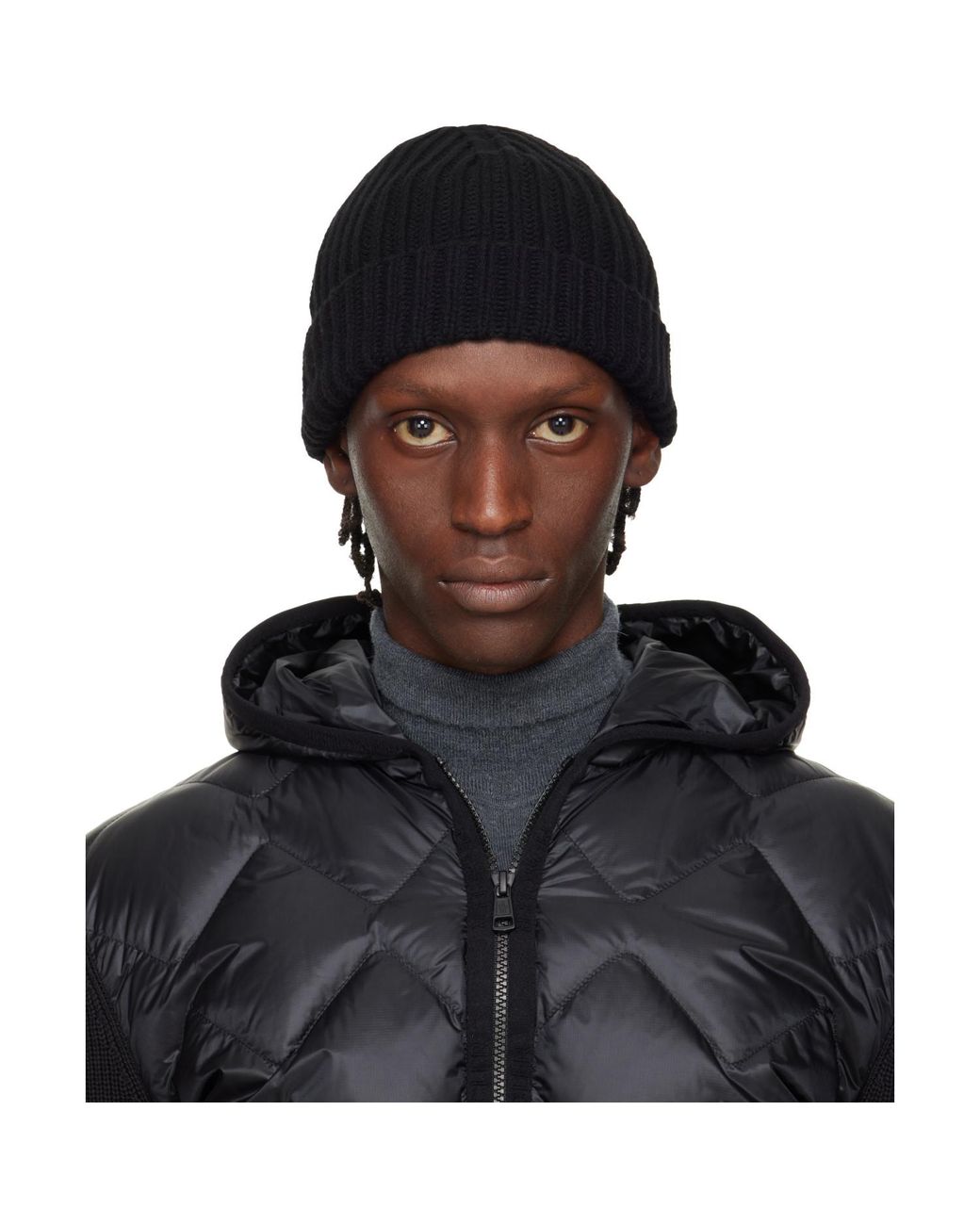 Bonnet Berwick Noir Studio Nicholson pour homme en coloris Black