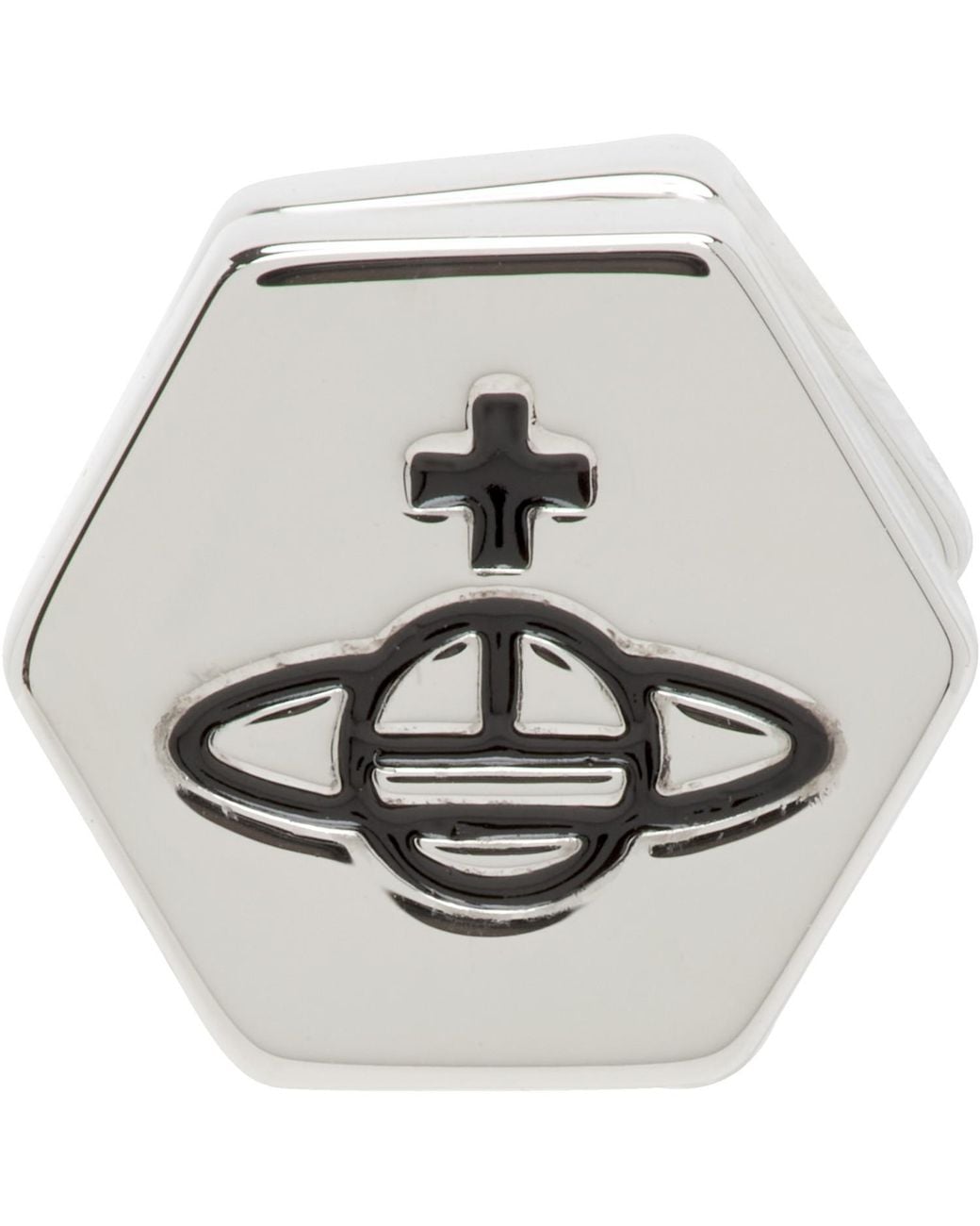 Vivienne Westwood Metallic Adel Single Stud Earring for men