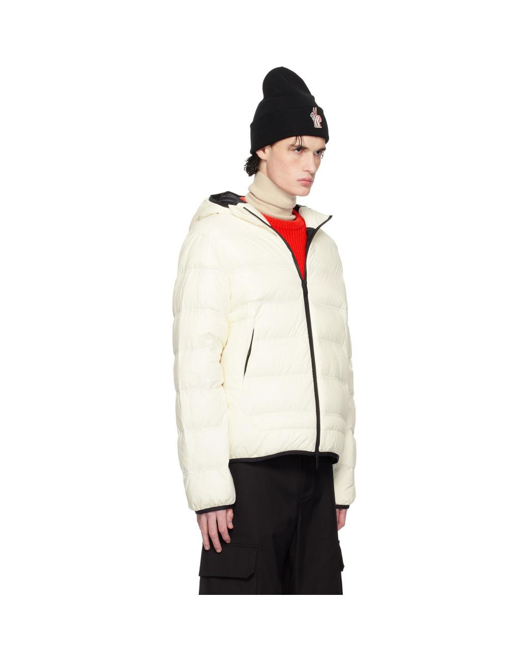 Moncler Black Off- Gardy Down Jacket for men