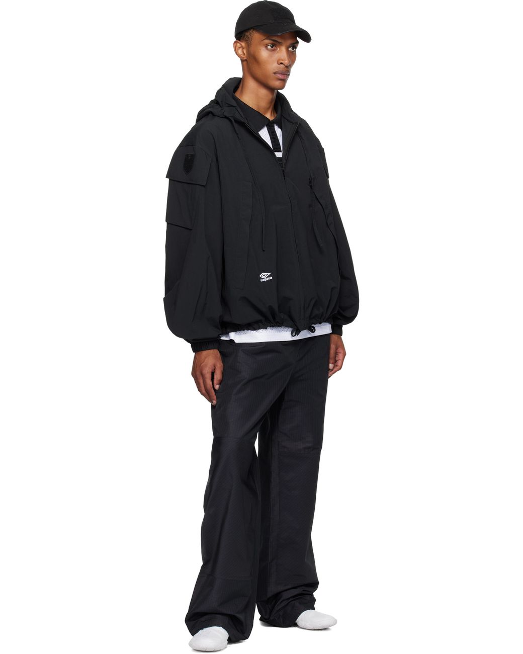 新品未使用 UMBRO FORSOMEONE WIND JACKET BLACK 新品未使用 UMBRO FORSOMEONE WIND JACKET BLACK - メルカリ