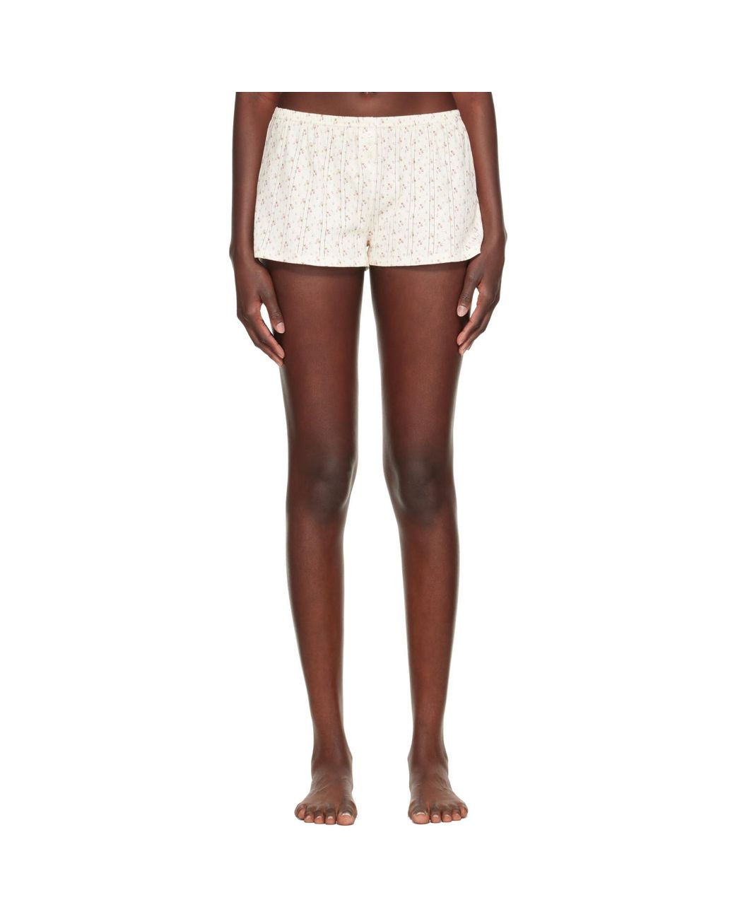 Cou Cou White Off- 'The Short' Shorts
