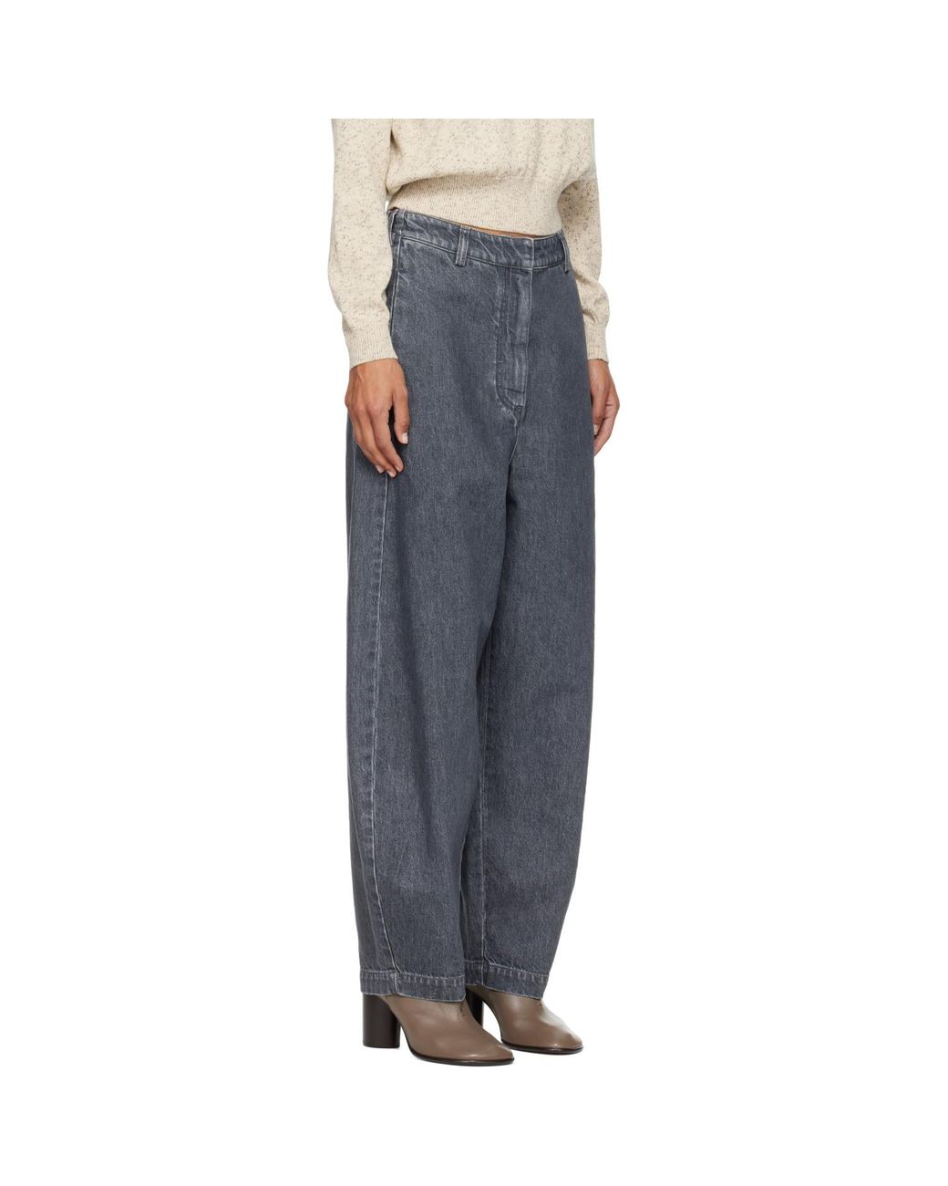 Cordera Blue Curved Jeans