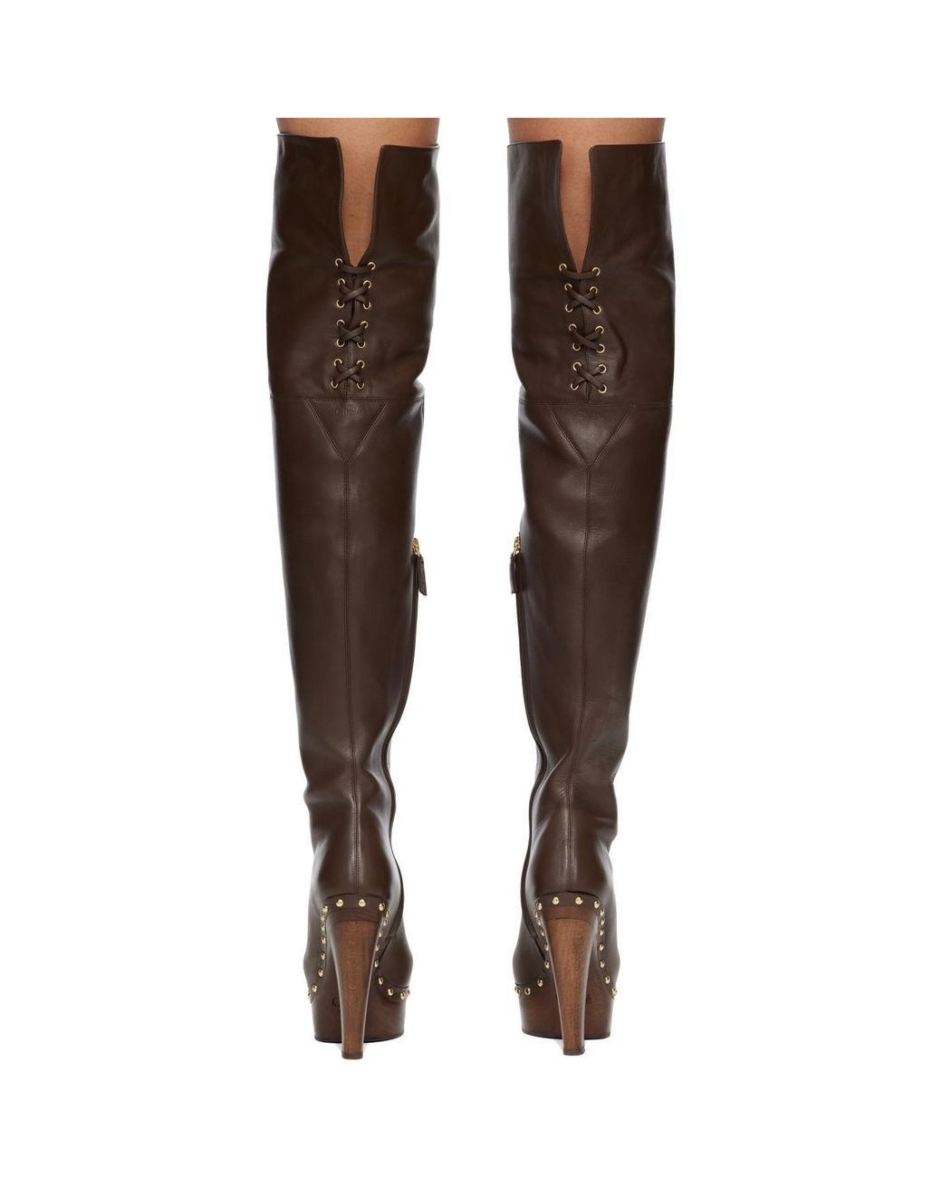 Chloé Black Lola Over-The-Knee Boots