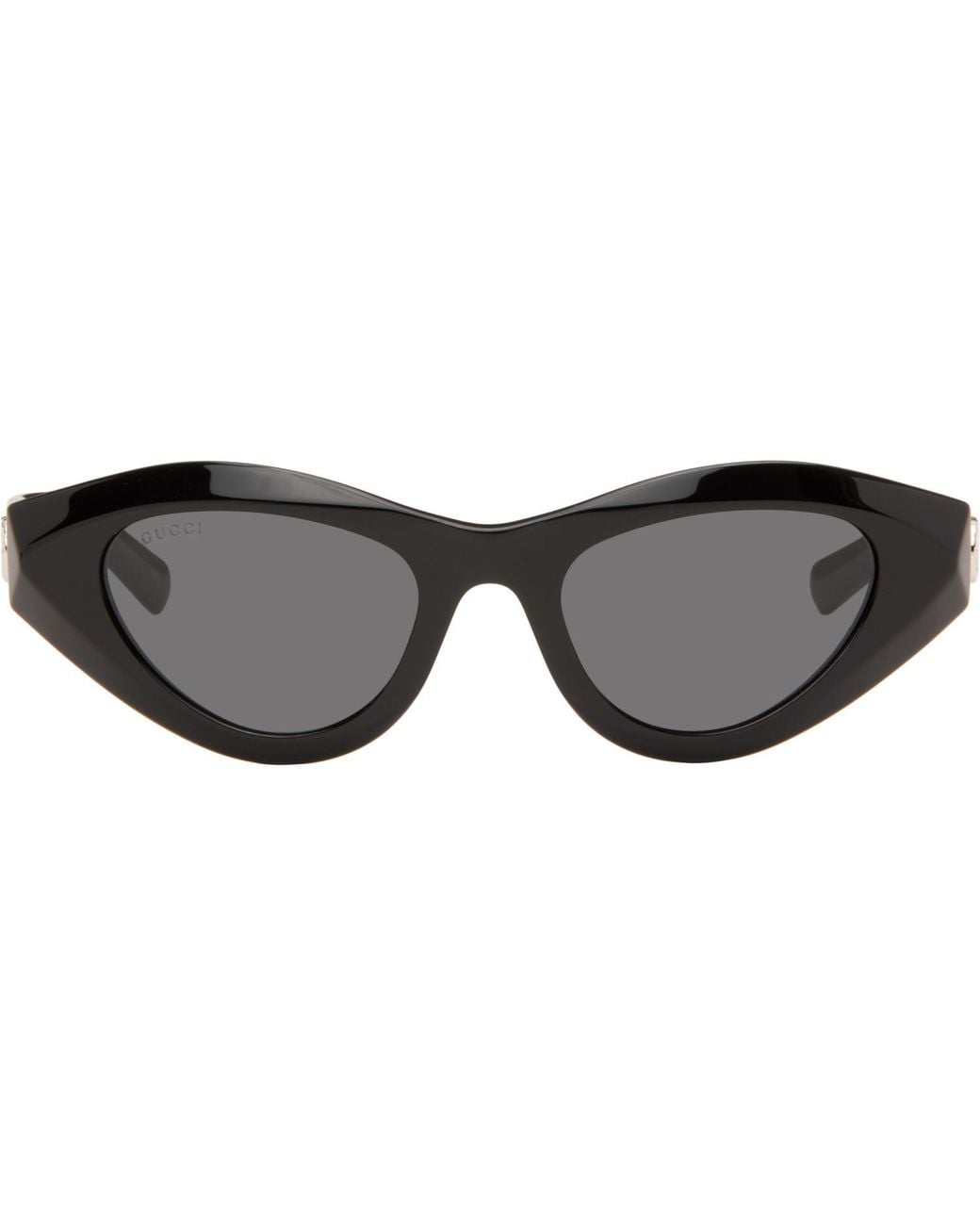 Gucci Gray Directional Sunglasses