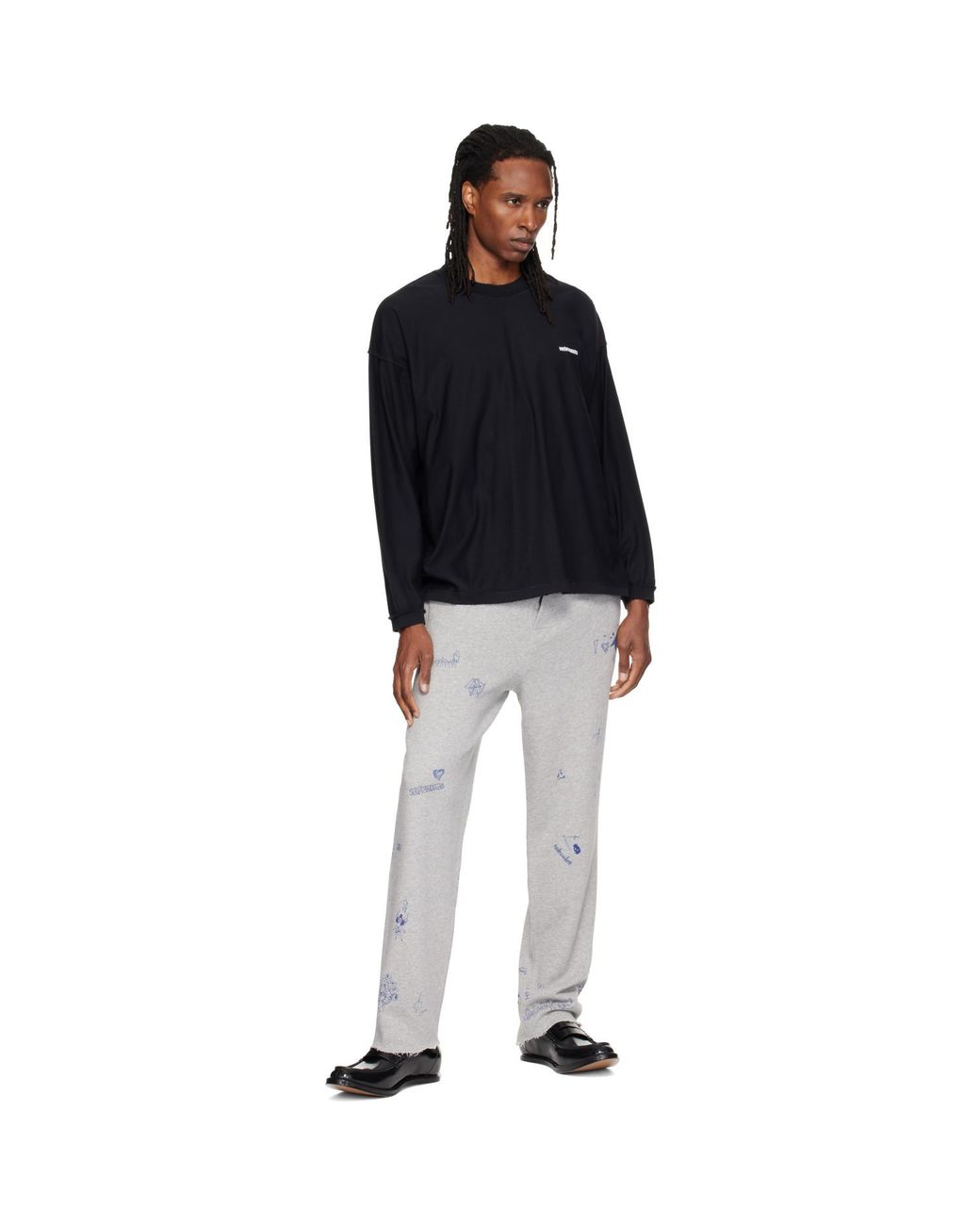 Vetements Black Anarchist Summer Inside Out T-Shirt for men