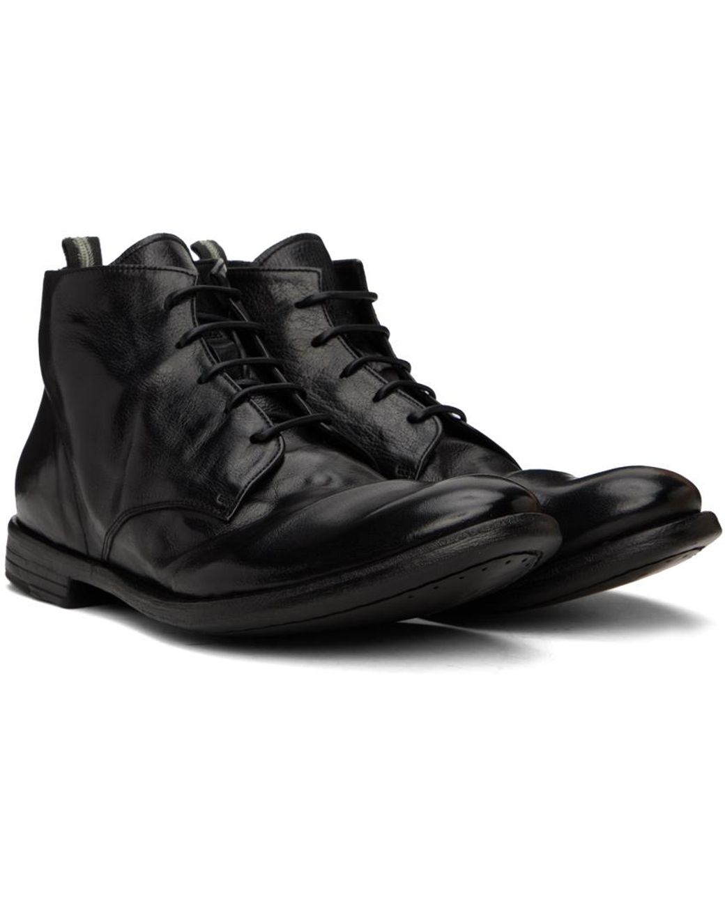 Officine Creative Black Arc 513 Boots for Men | Lyst