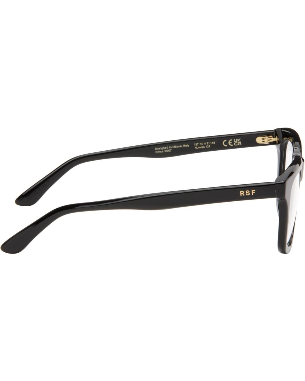Retrosuperfuture Black Numero 132 Glasses for men