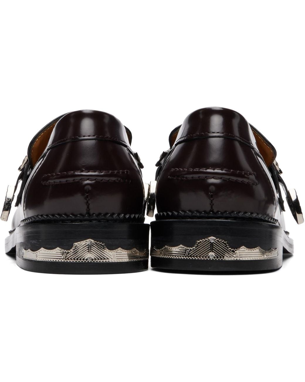 Toga Virilis Black Ssense Exclusive Polido Loafers for men