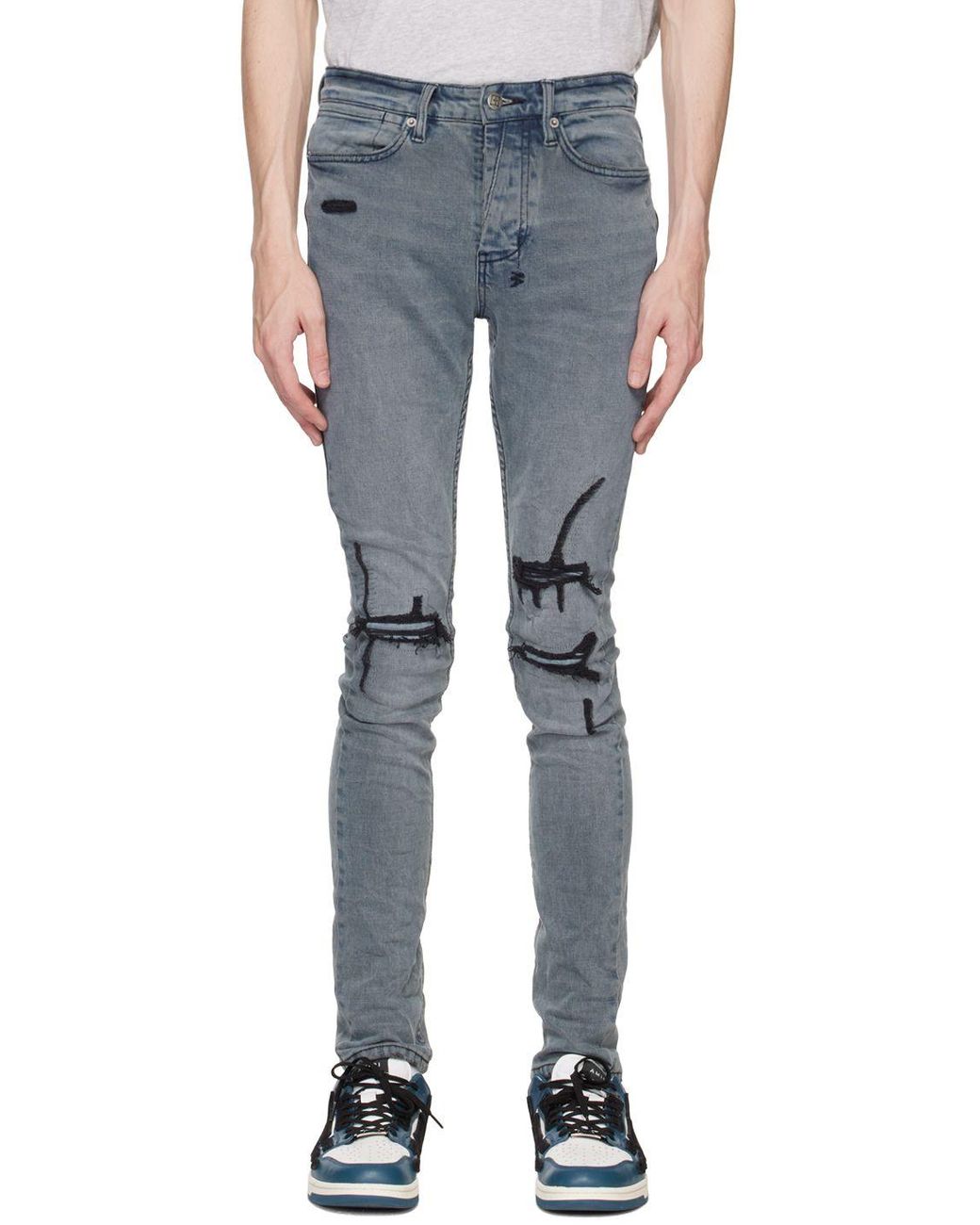 Ksubi Blue Van Winkle Hypnotize Jeans for Men Lyst