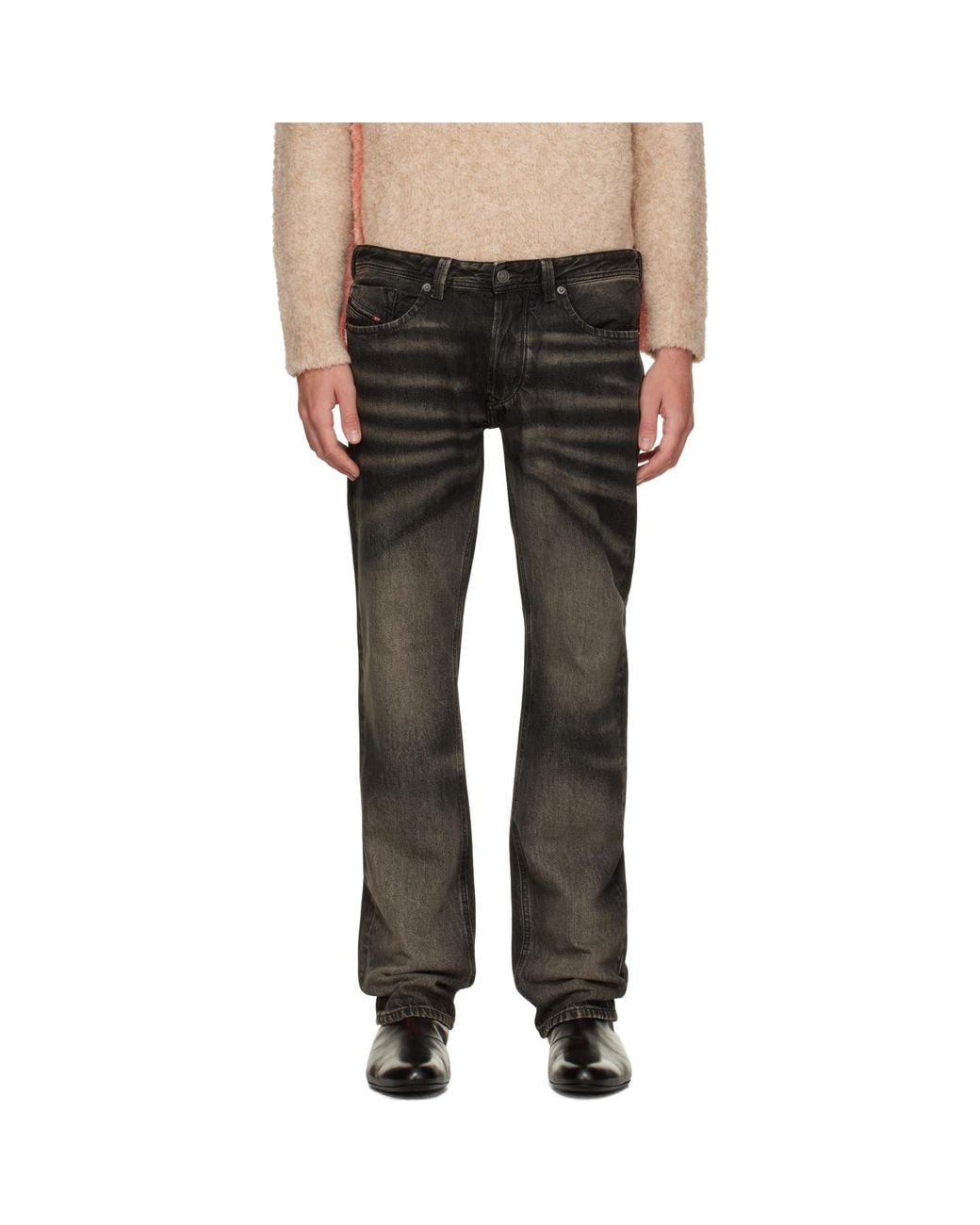 DIESEL Black 1985 Larkee-Fsj Jeans for men