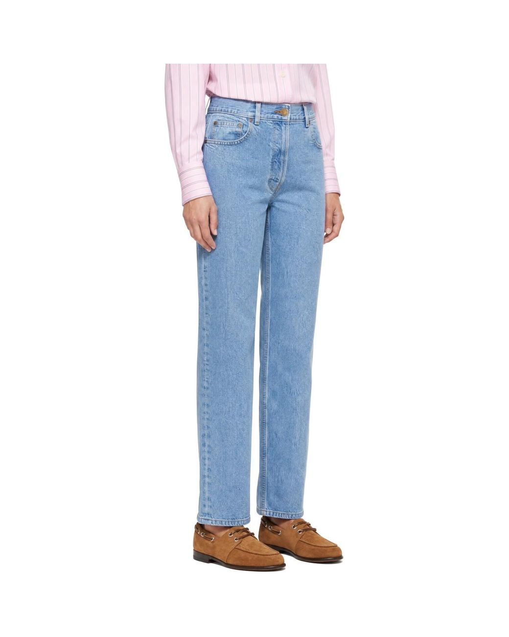 Thom Browne Blue Selvedge Denim Jeans