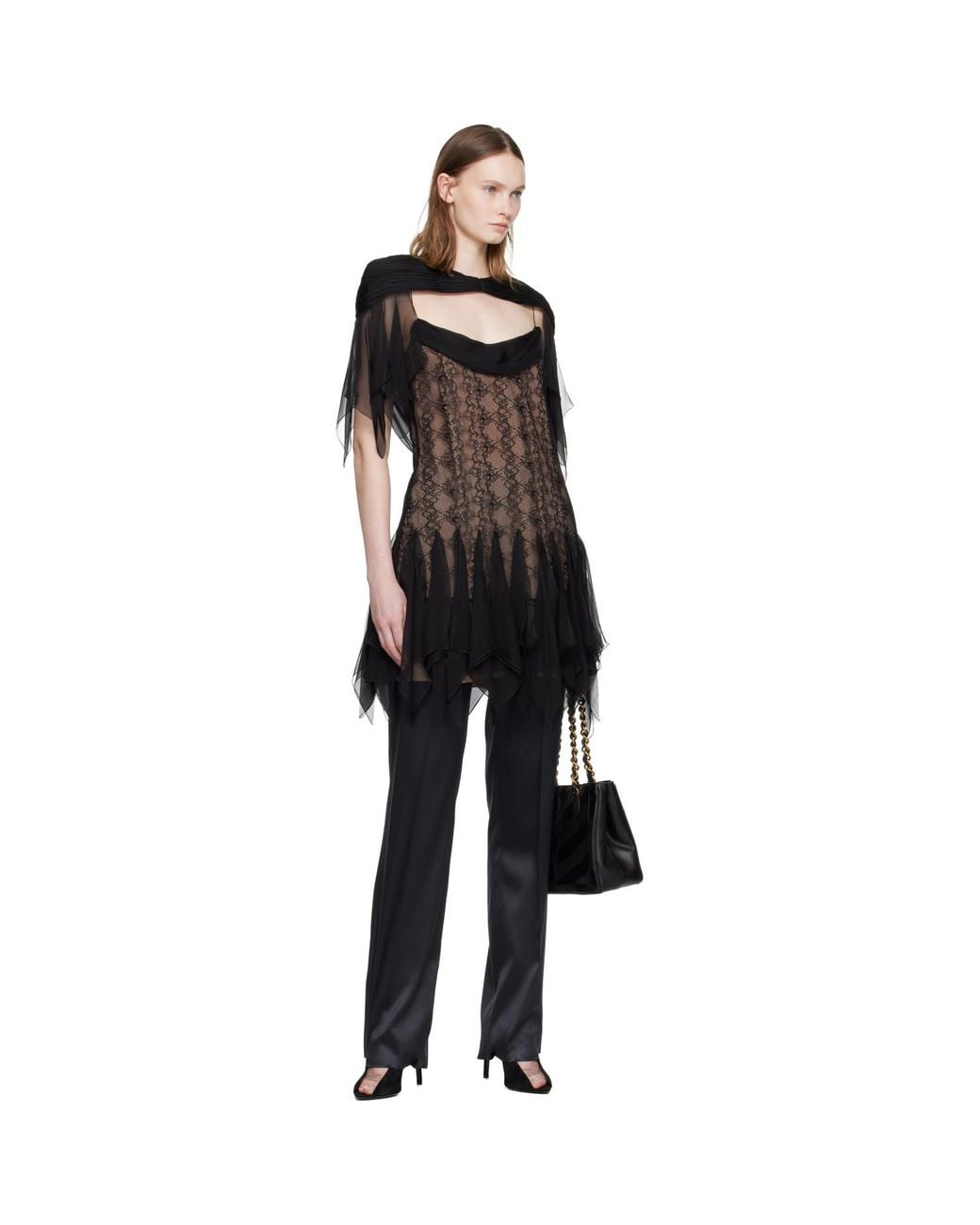 Valentino Black Lace Minidress