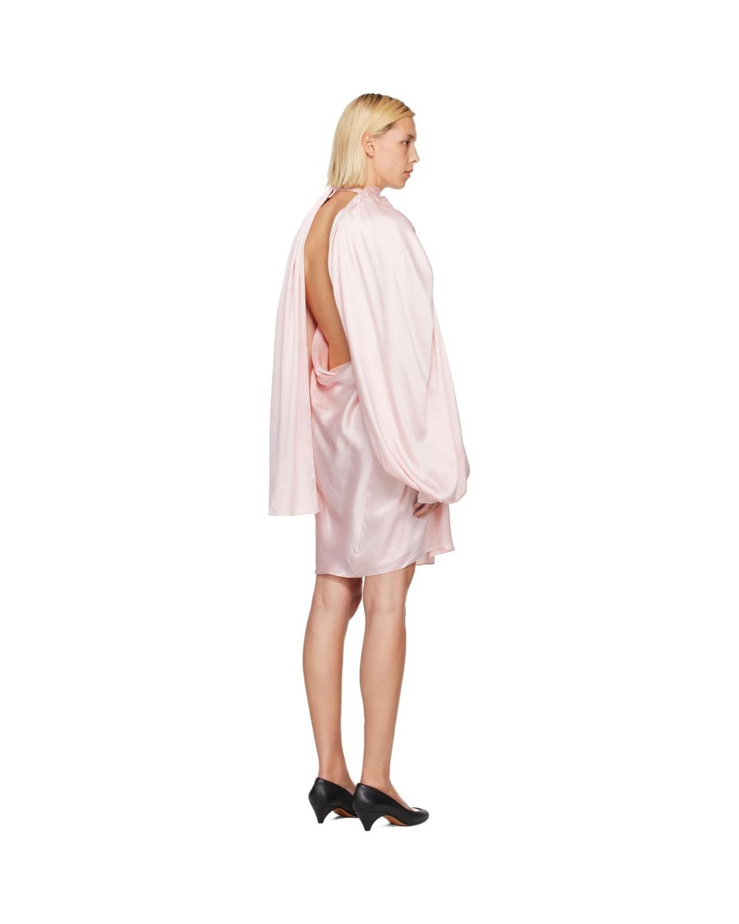 Kiko Kostadinov Pink Caspian Minidress