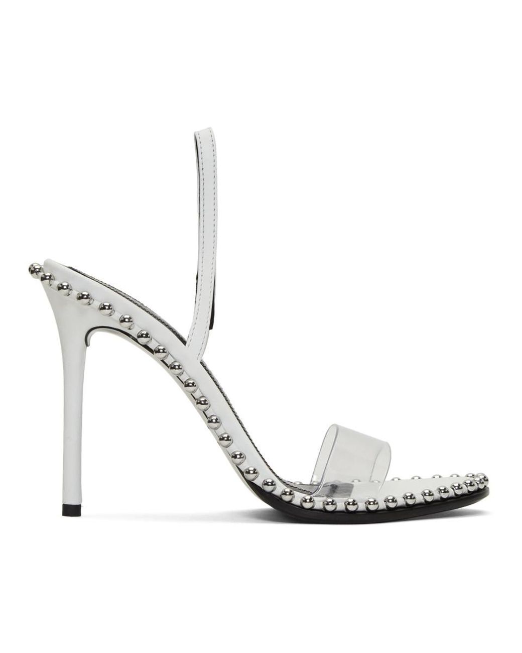 Alexander Wang Nova Heel in White Lyst UK