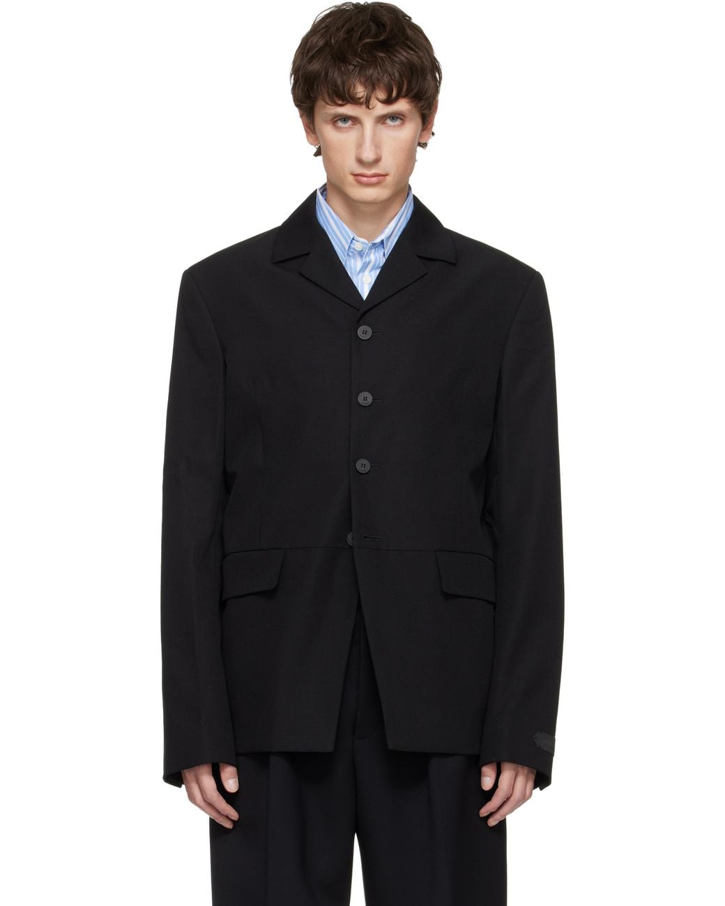 Jacquemus Black 'The Pittore' Blazer for men