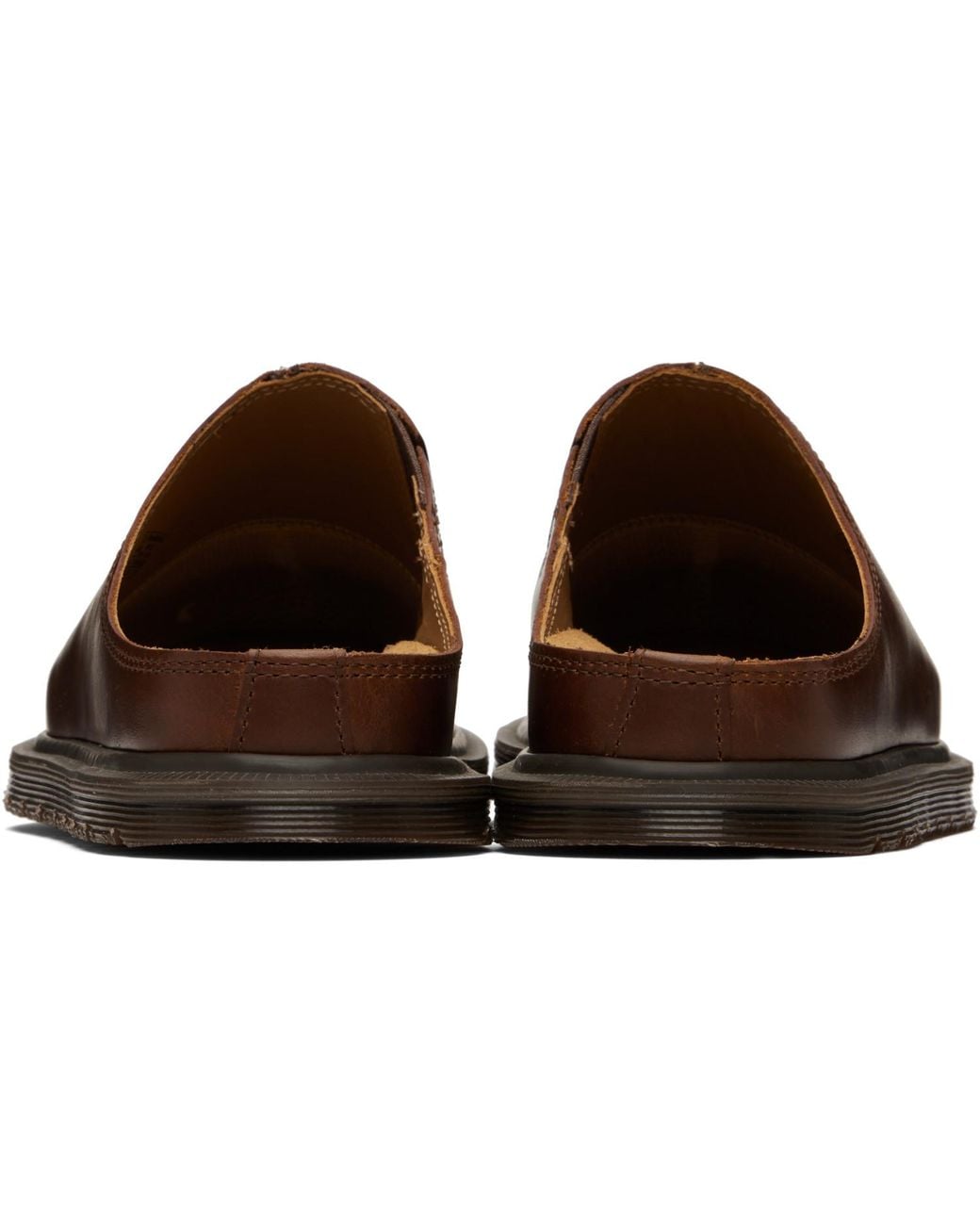Dr. Martens Brown San Mule Slip-On Loafers for men