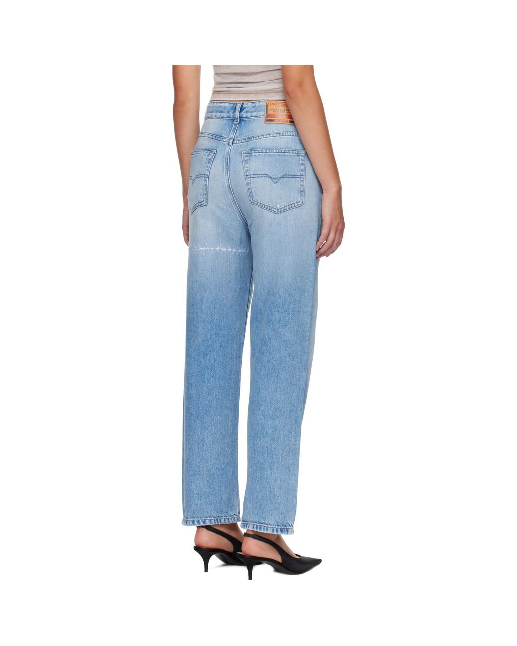 DIESEL Blue High Waist 1981 D-Went Jeans