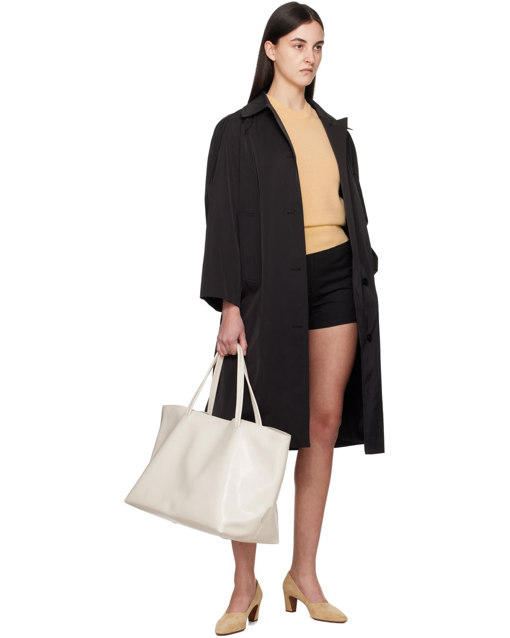 NOTHING WRITTEN Off- Large Tote in White | Lyst